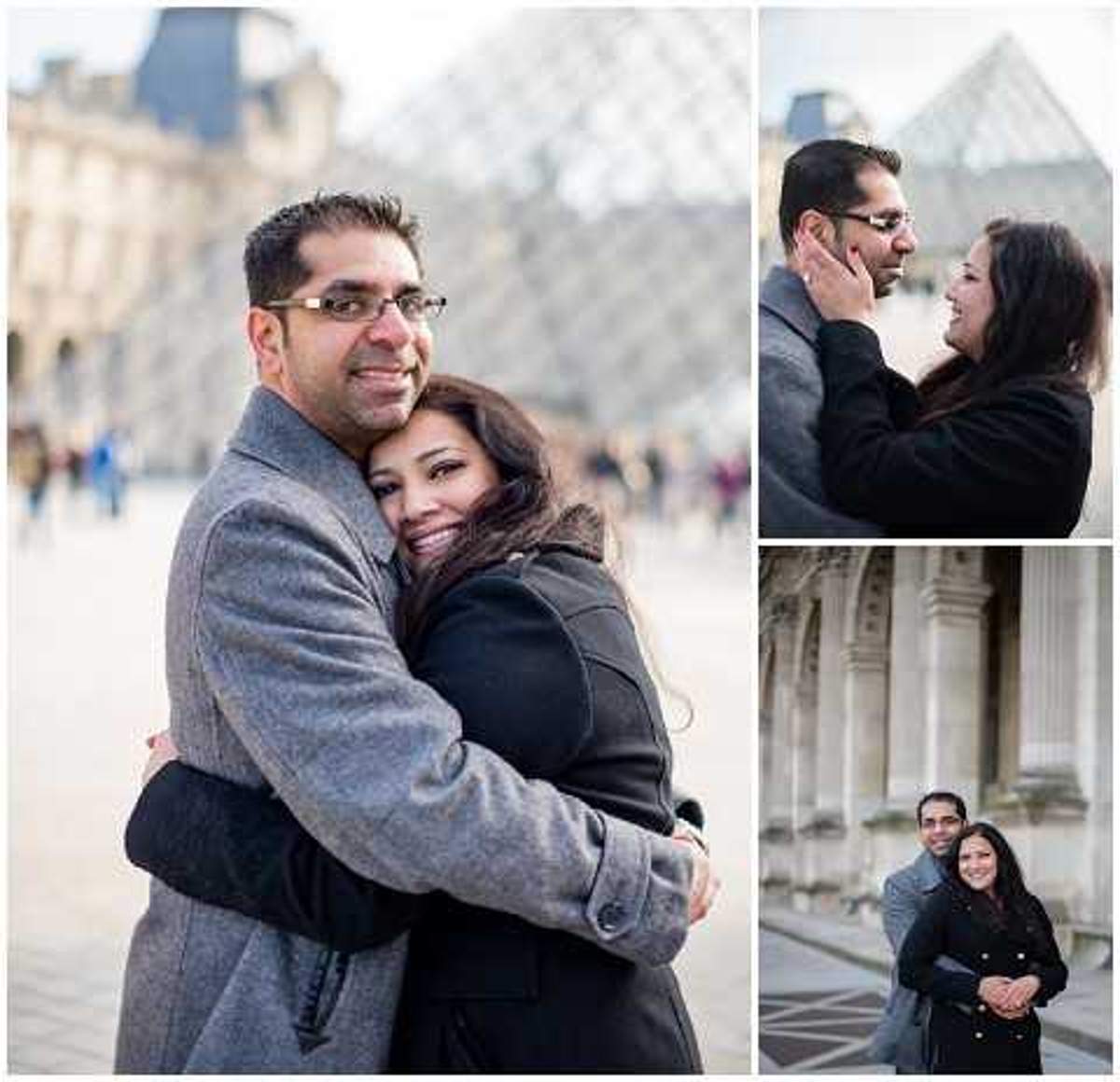 louvre engagement