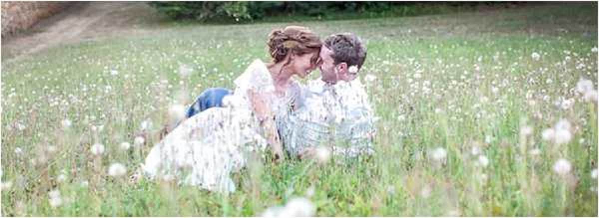 French Country Wedding Field