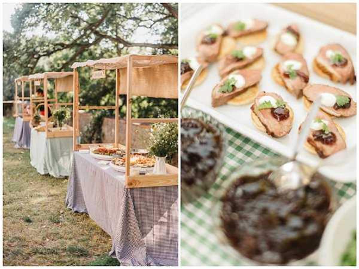 French Country Wedding Food