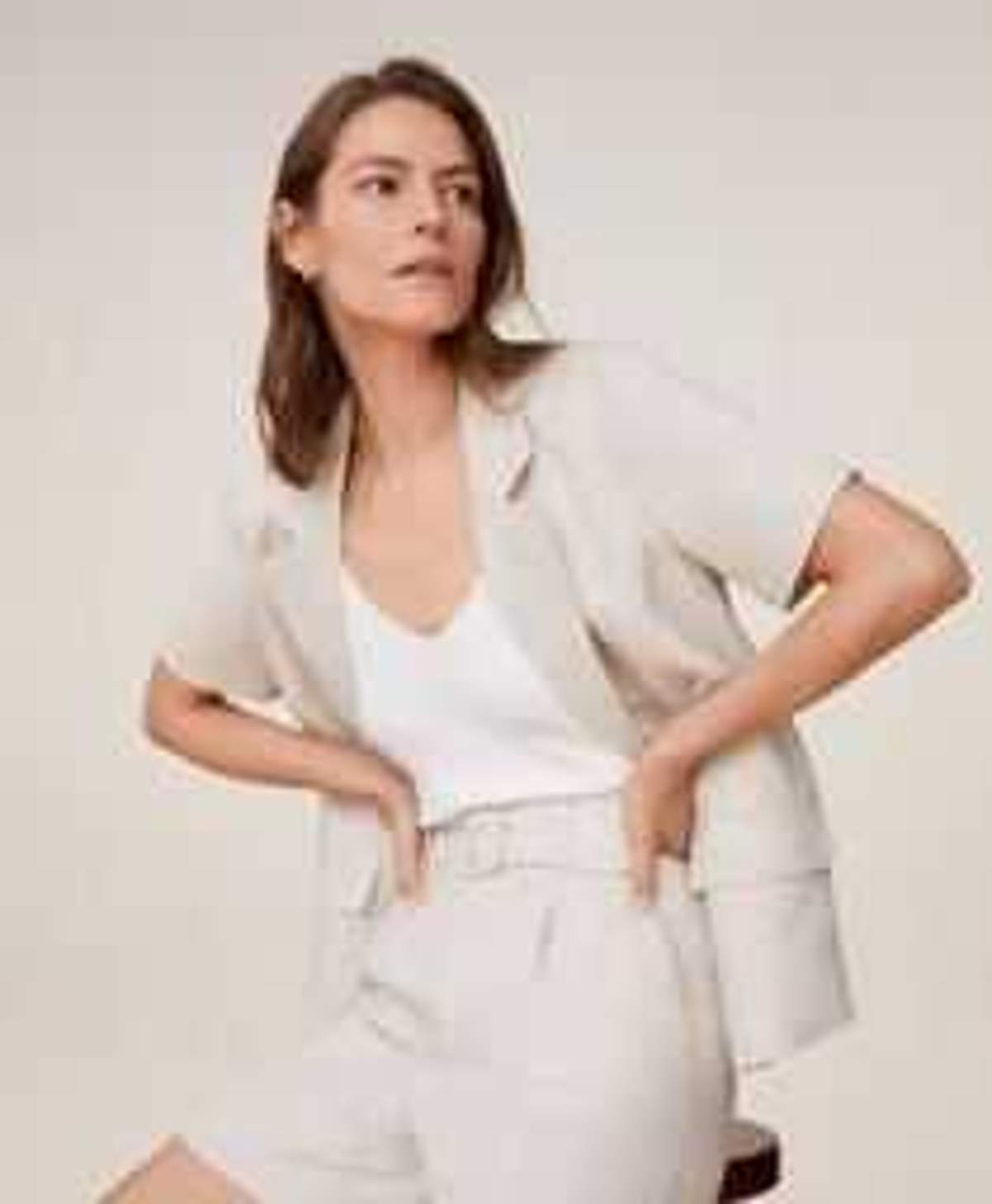 linen blazer