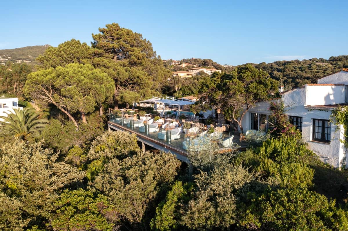 Miramar Boutique Hotel Corsica wedding venue