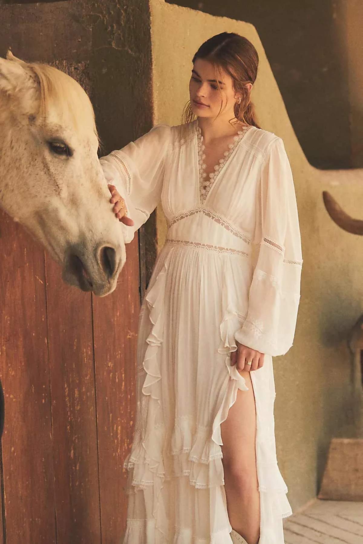 Rococo sand Mia Long sleeve dress