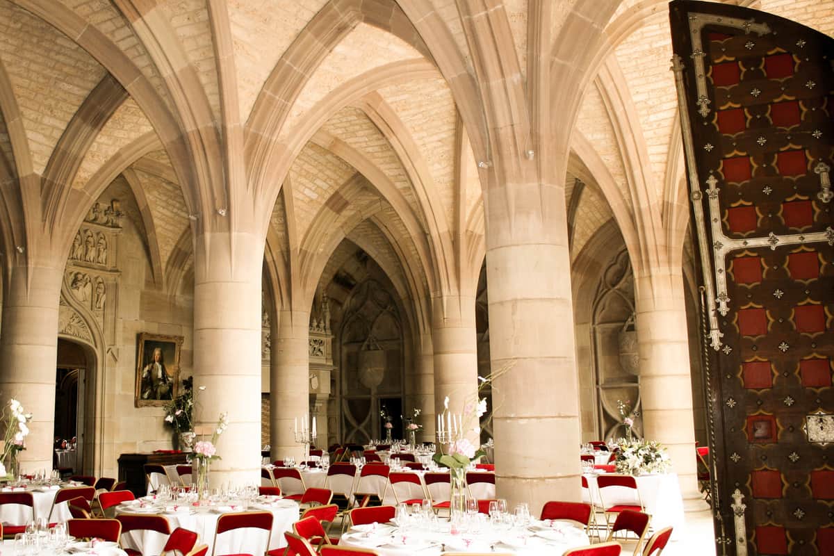 french chateau Wedding decor