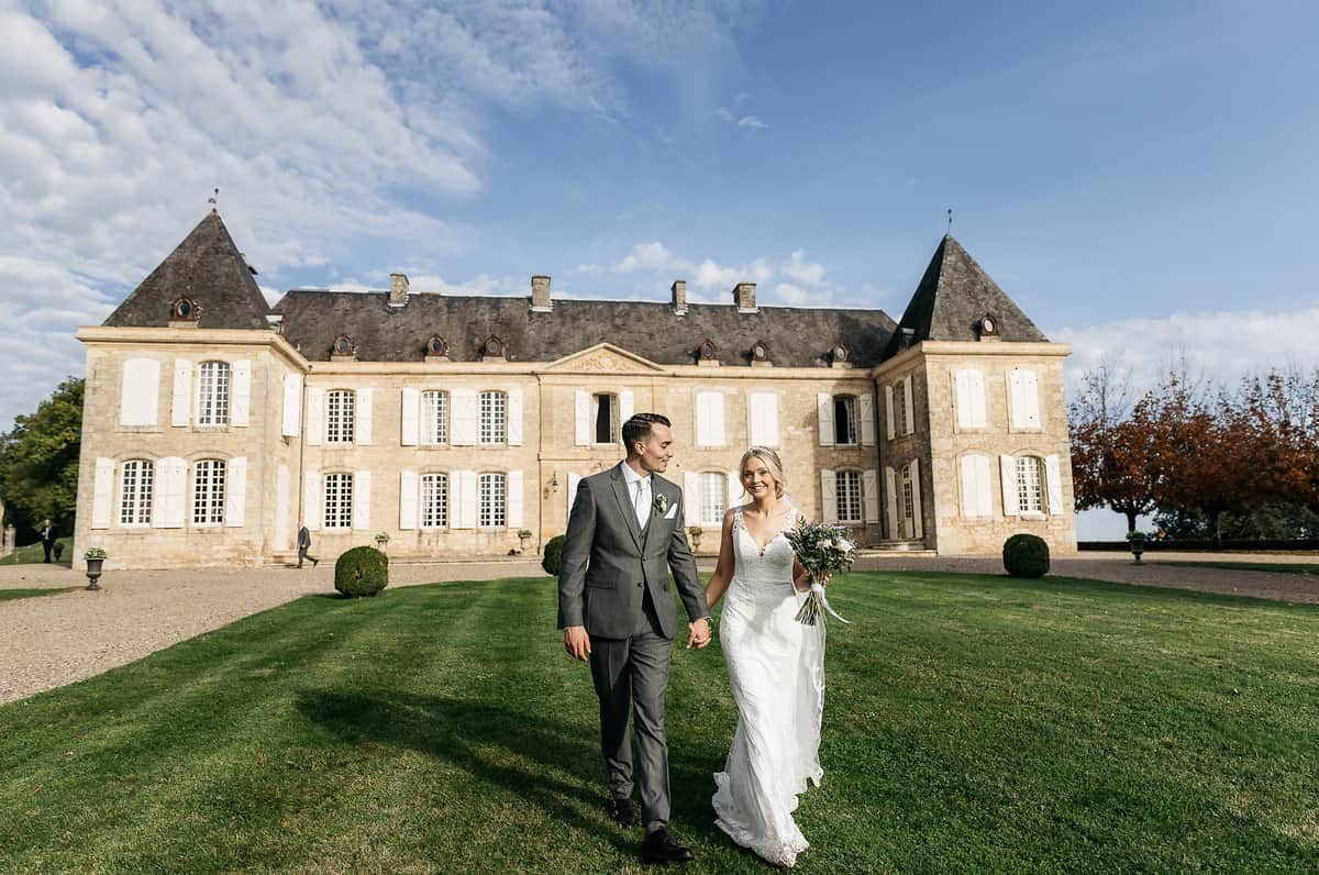 A Quiet Country Wedding at Chateau de Lacoste, Dordogne