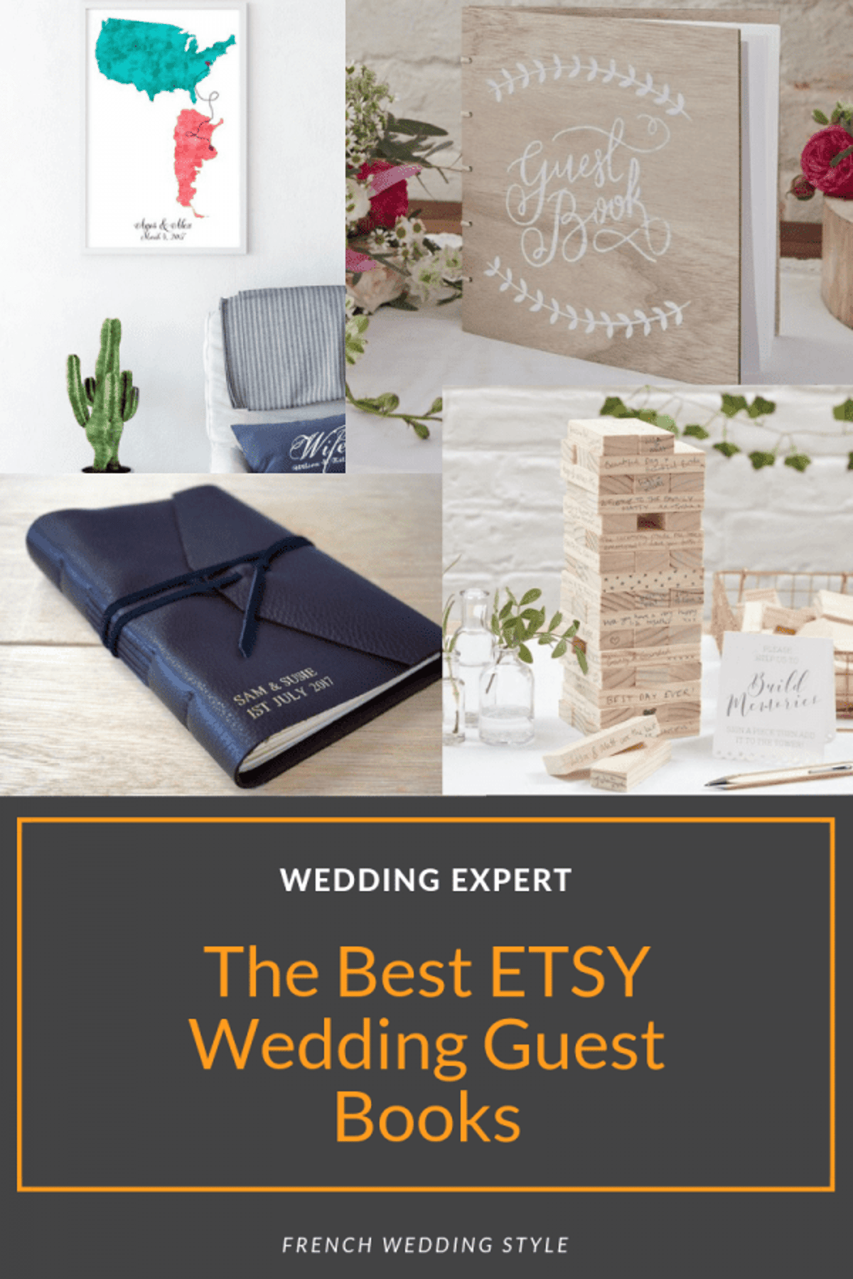 The Best Etsy Wedding Guest Books