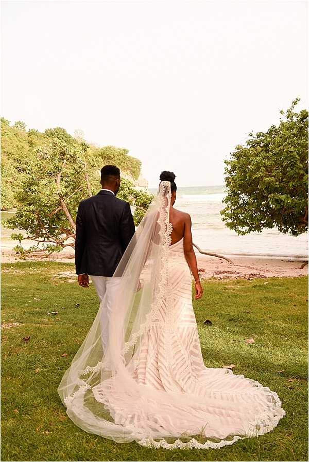 A Tropical Chic Wedding on the Beaches of Guadeloupe