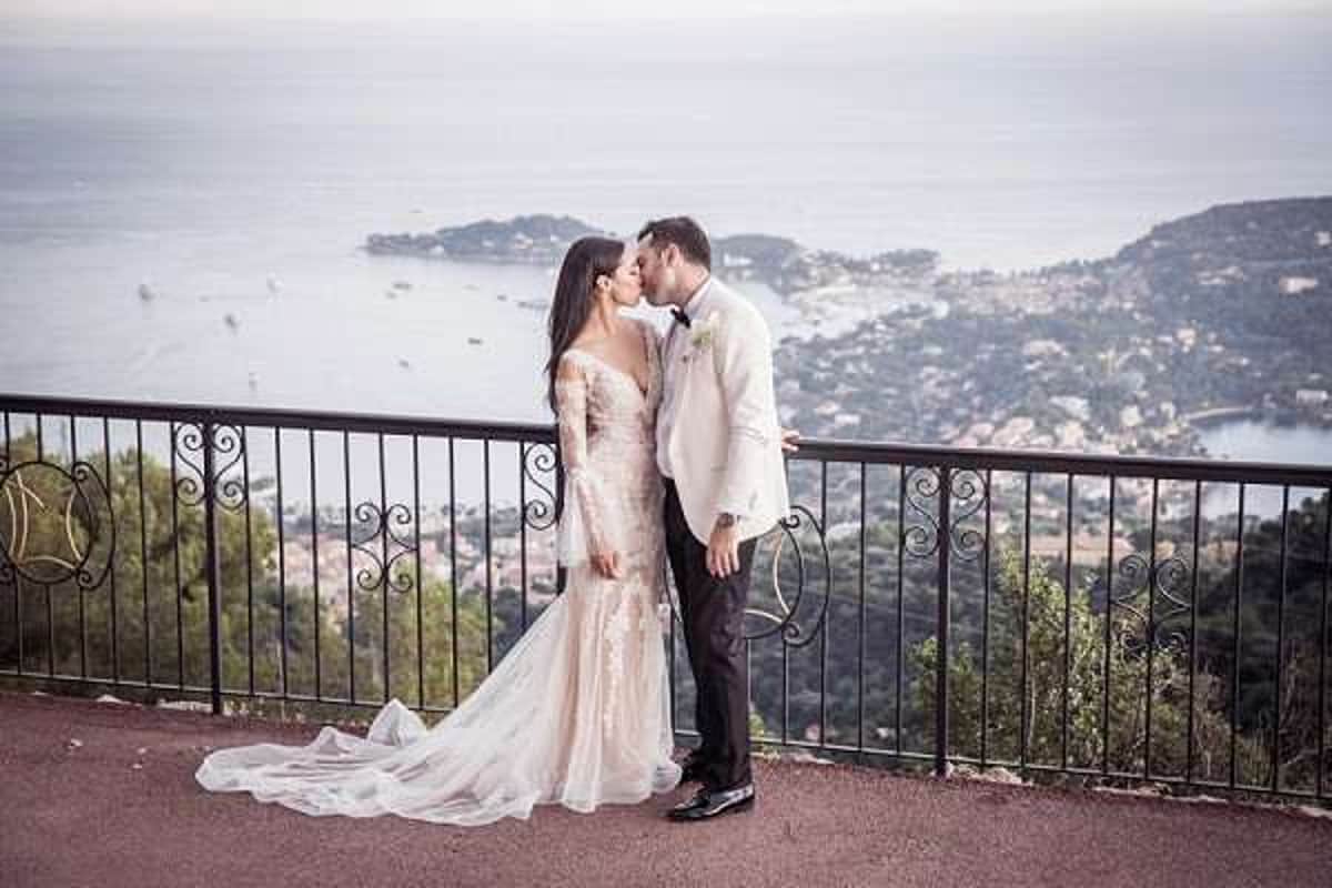 A Riviera Wedding at Domaine du Mont Leuze with Medieval Charm