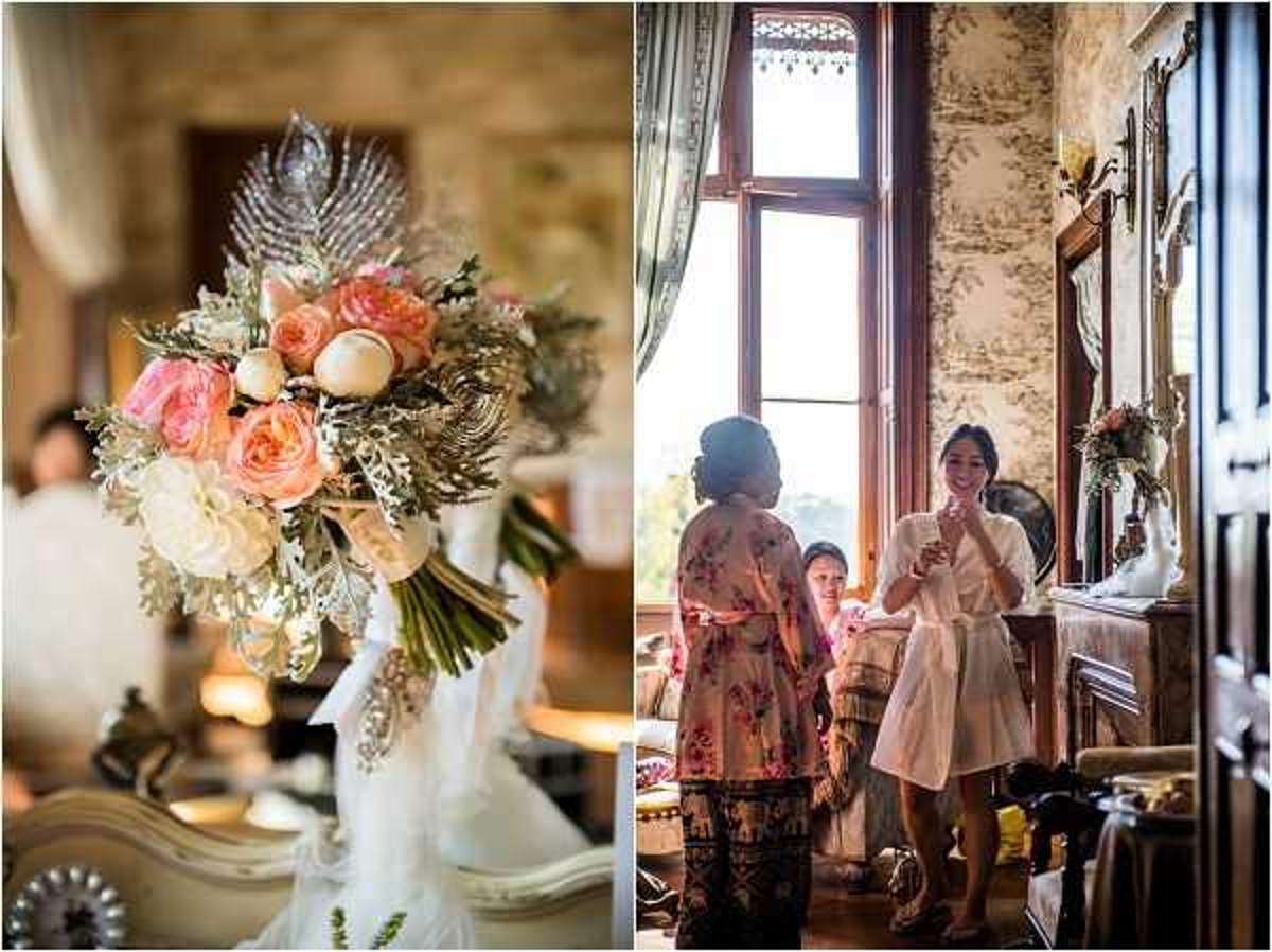 Vintage Travel and Gothic Turrets at Chateau Challain, Loire Valley