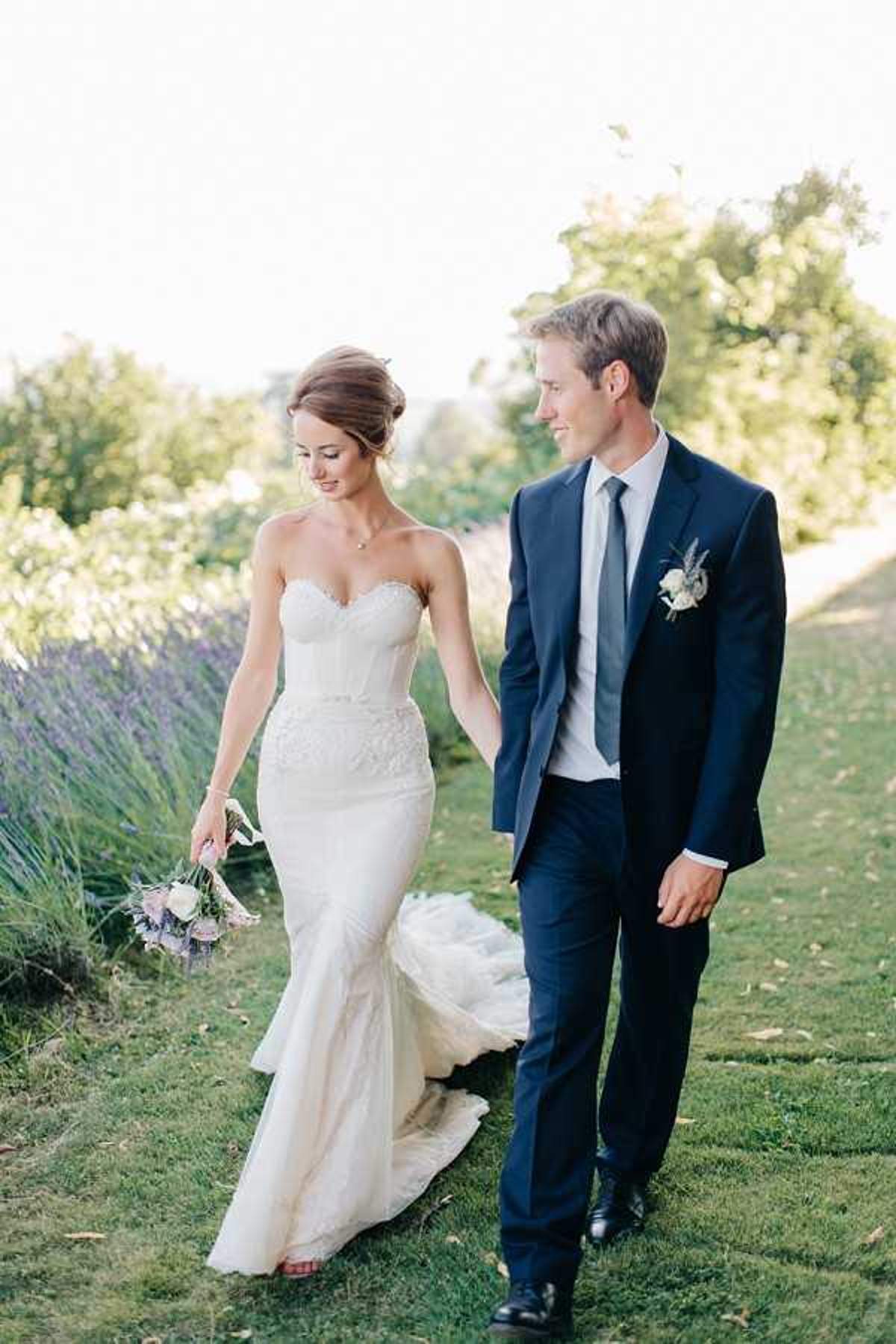 A Lavender-Hued Wedding at Chateau de Bagnols, Lyon
