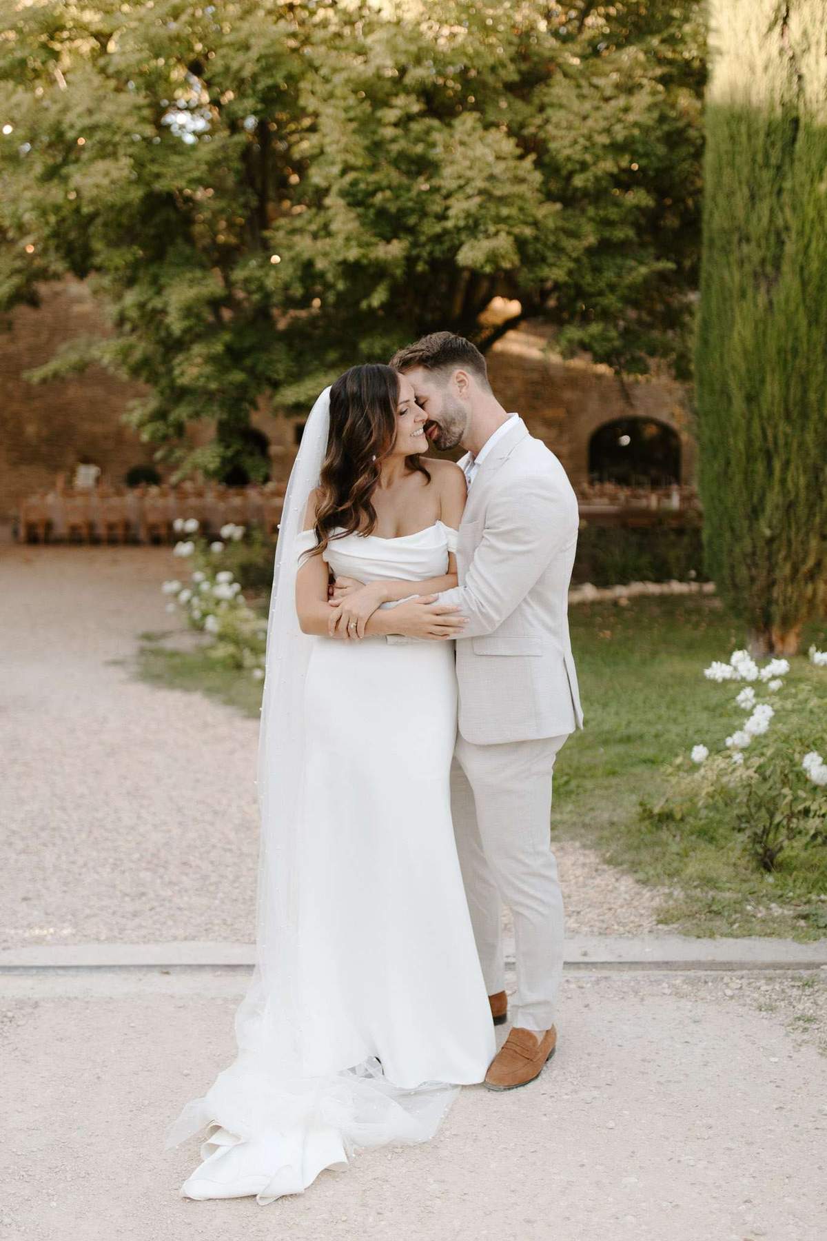 Purple Blooms and Garden Vows at Le Petit Roulet, Provence