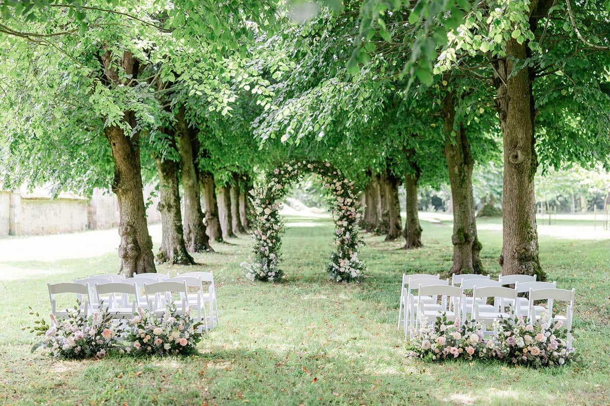 Powder Roses and Northern Light at Chateau de Courtomer, Normandy