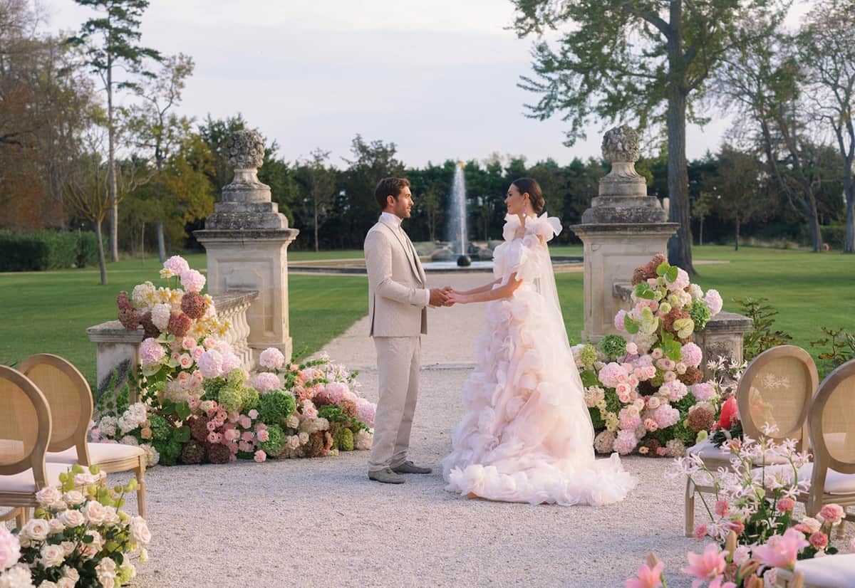 Blush Roses and Analogue Film at Chateau de Tourreau, Provence
