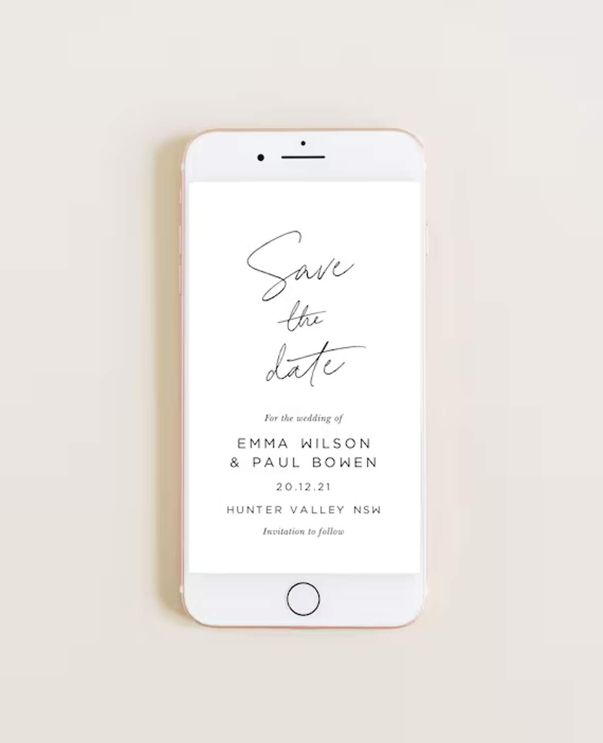 unique wedding ideas digital invitation