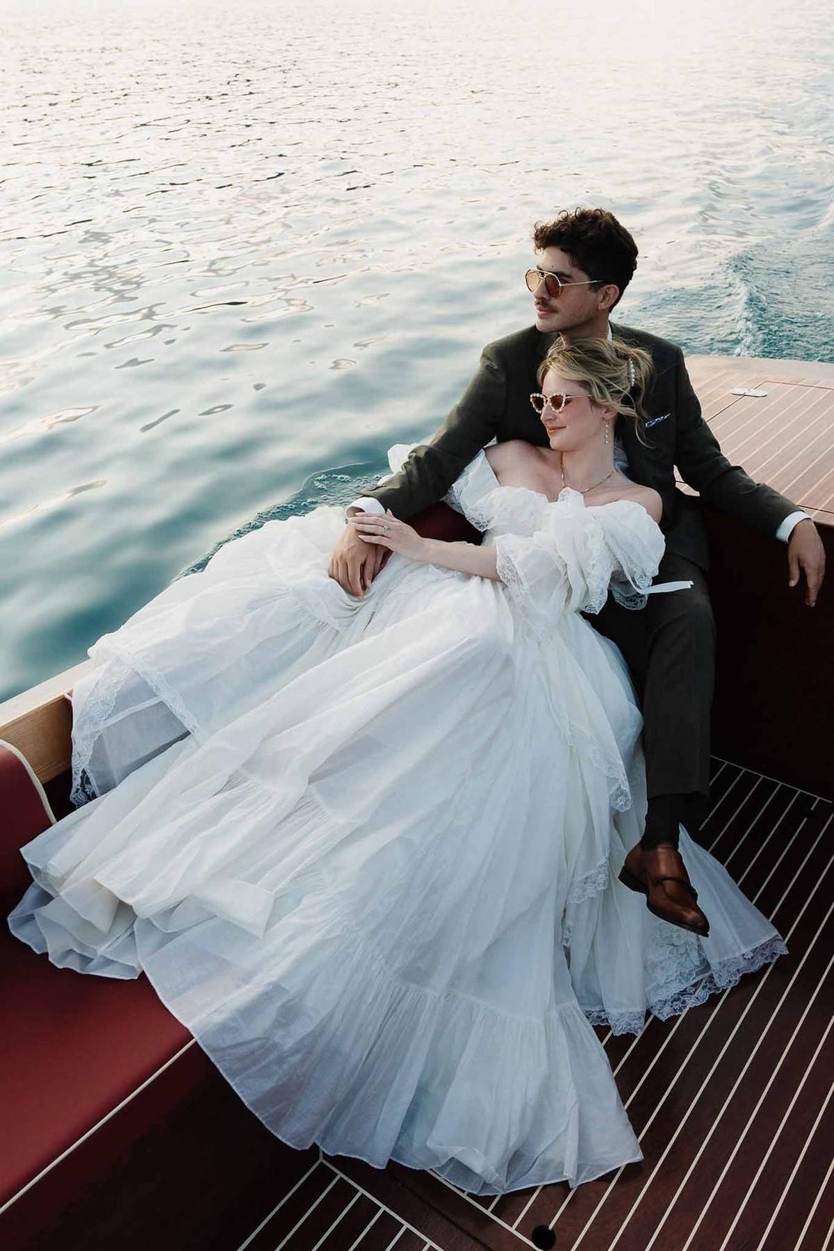 Madeline and Michael's Lakeside Chateau Elopement at Palace de Menthon, Annecy