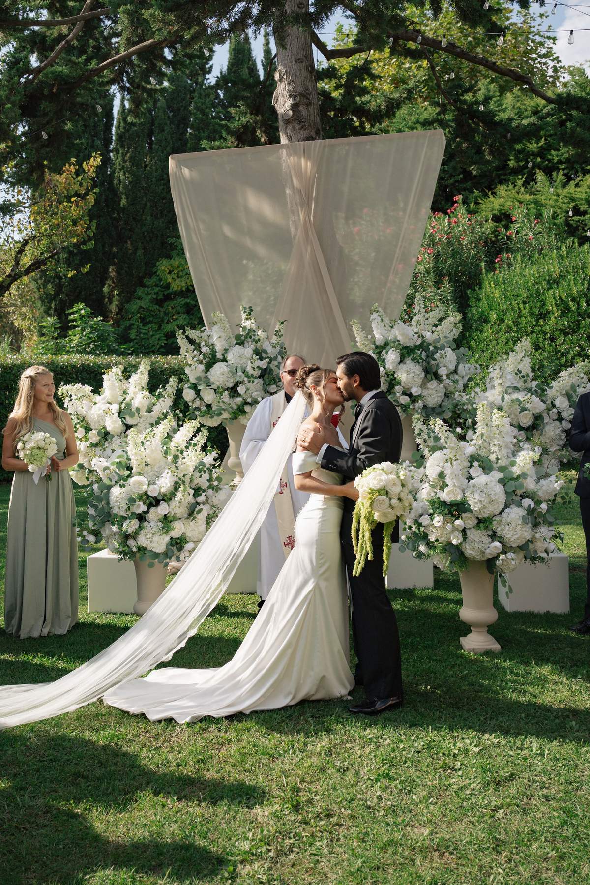 Emma and Marcus's Autumn Wedding in Provence at Domaine de L'Abbaye