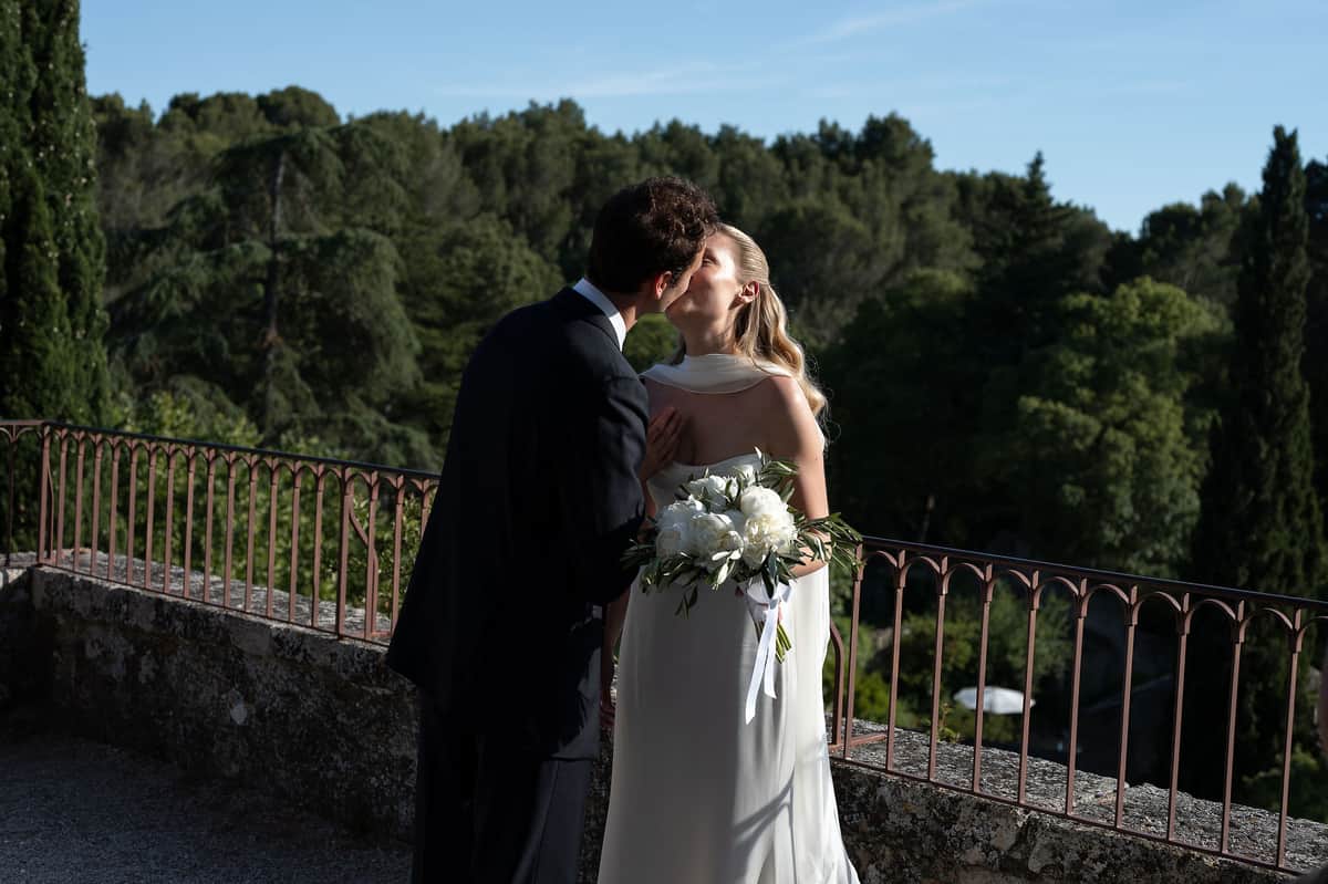 A Luberon Wedding in a Village Church and Her Family Home