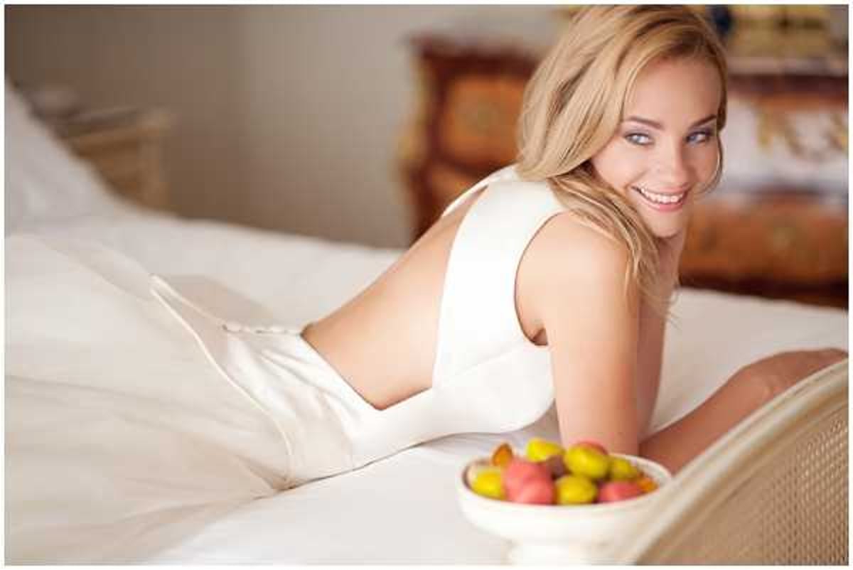 open back wedding dress