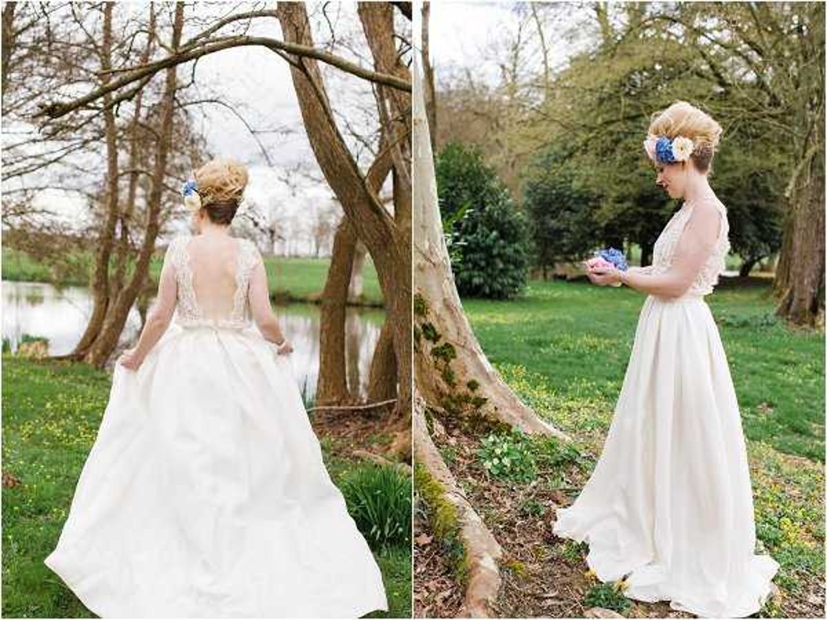 French wedding dress