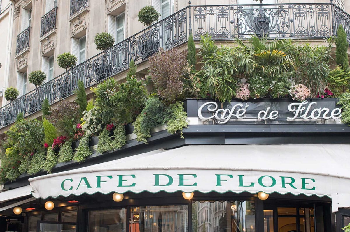 cafe de flore honeymoon in paris