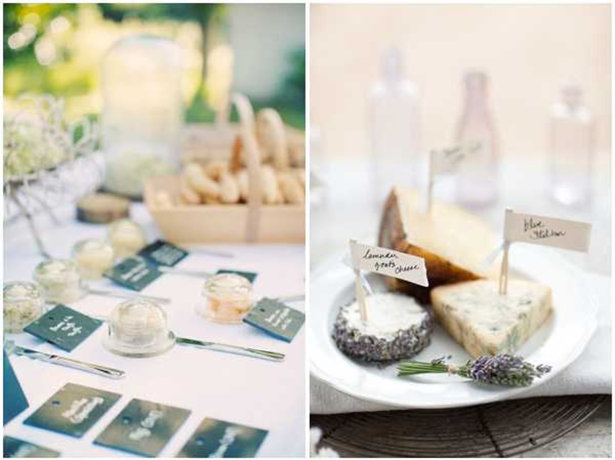 French cheese at weddings