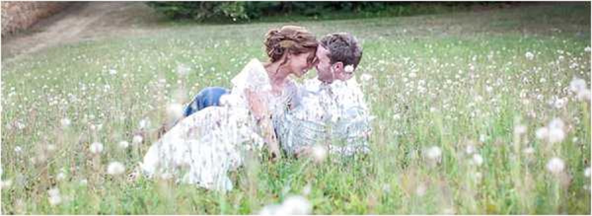 French Country Wedding Field