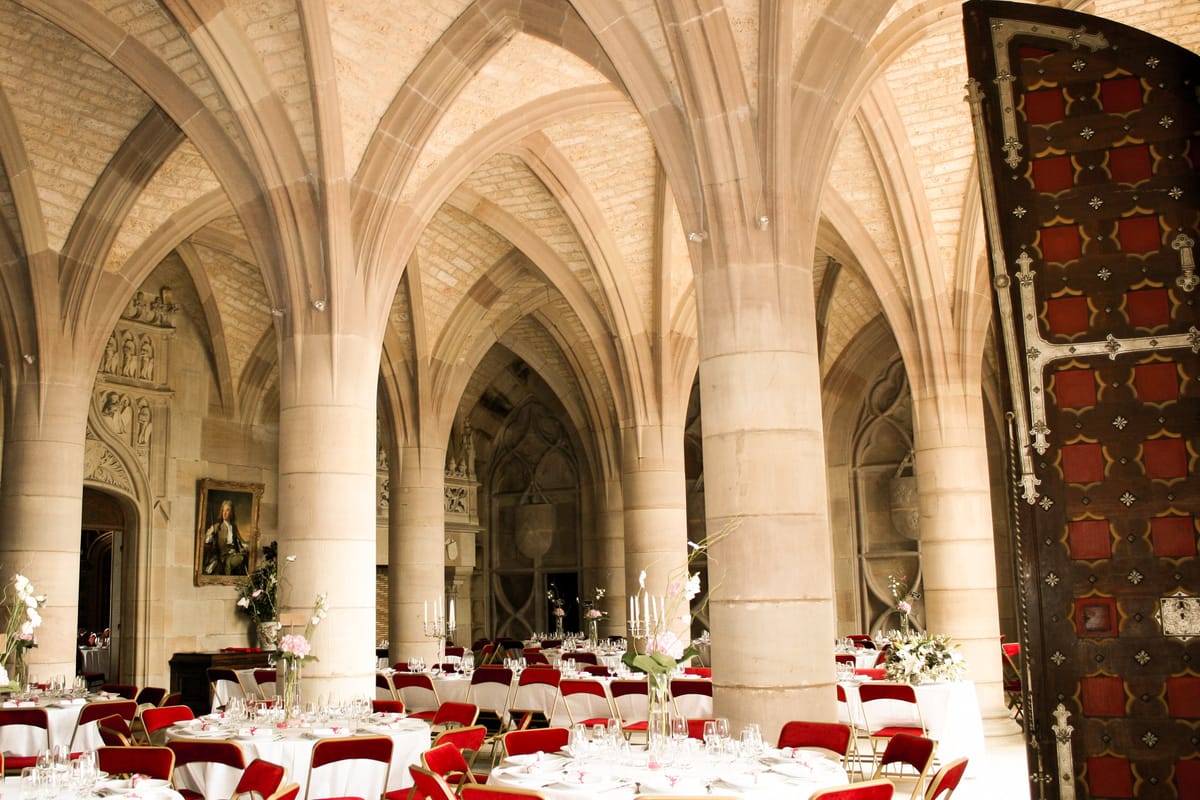 french chateau Wedding decor