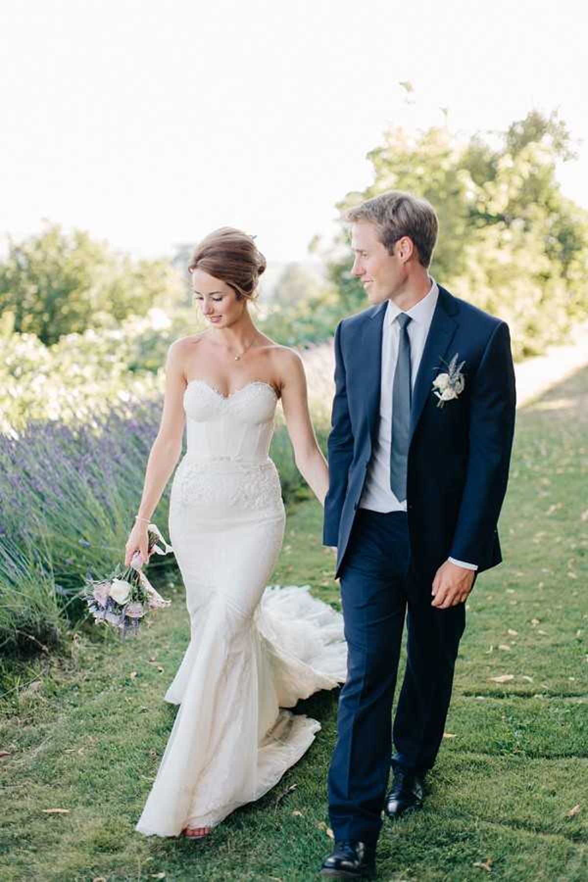 A Lavender-Hued Wedding at Chateau de Bagnols, Lyon