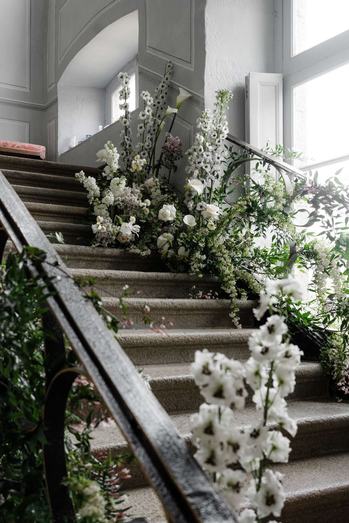Wedding ceremony moment at a French venue