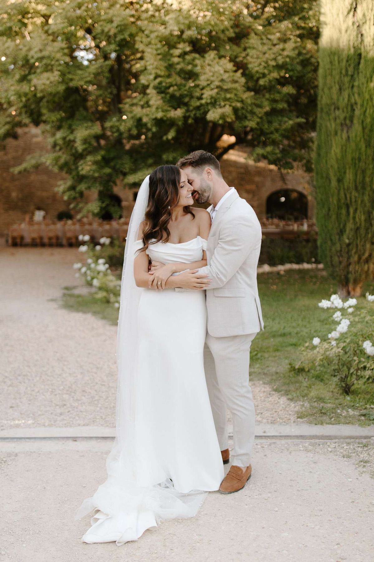Purple Blooms and Garden Vows at Le Petit Roulet, Provence
