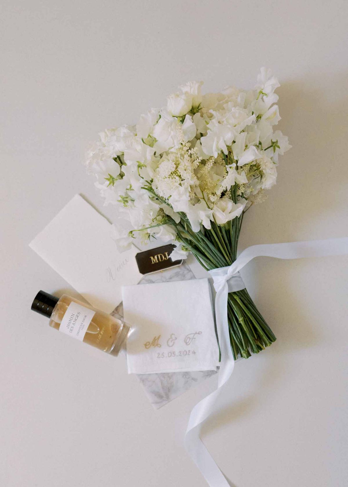 Flat lay of