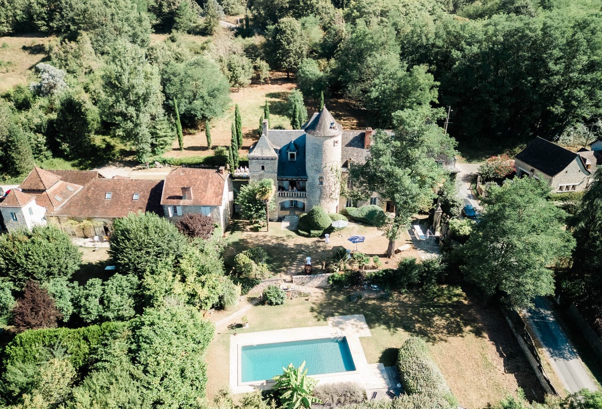 Chateau du Raysse dordogne wedding venue