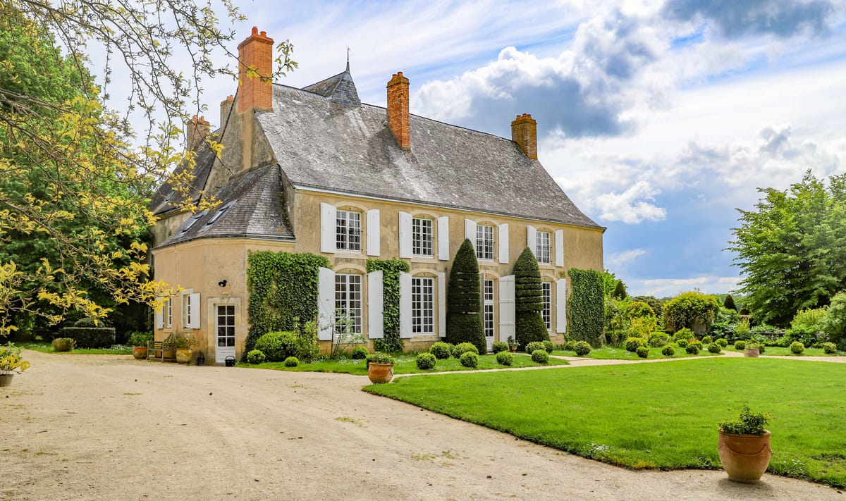 Exterior of in a garden