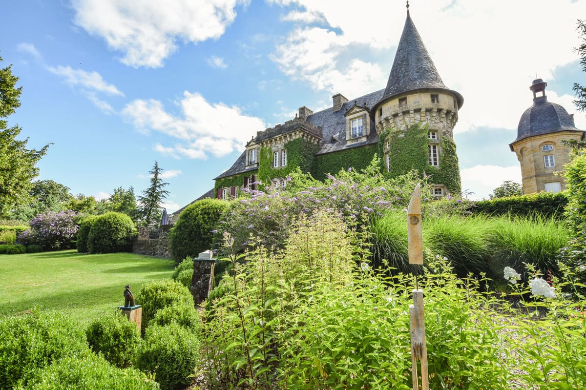 Exterior of in a garden