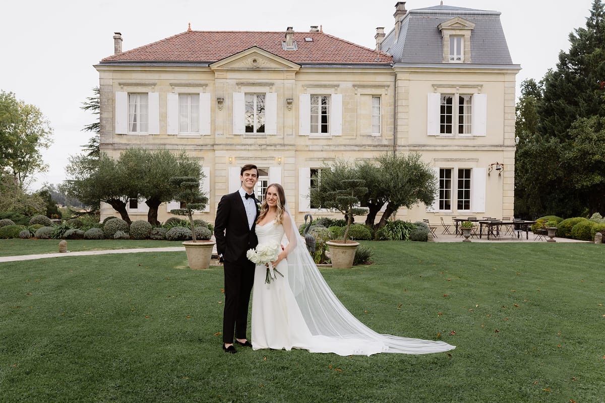 Vineyard Hues and Candlelit Tables at Chateau de Garde, Bordeaux