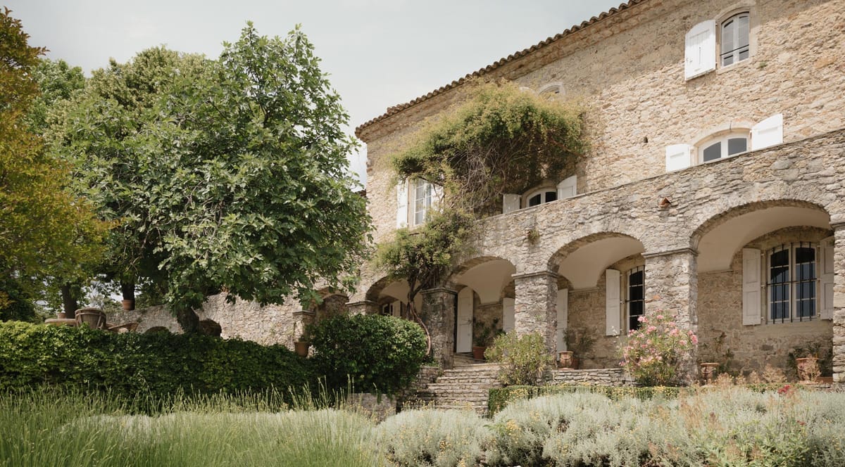 Exterior of in a garden