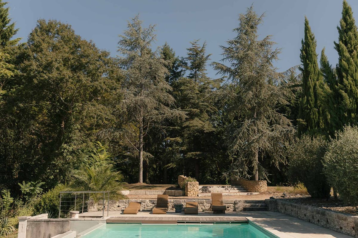 Exterior of in a garden