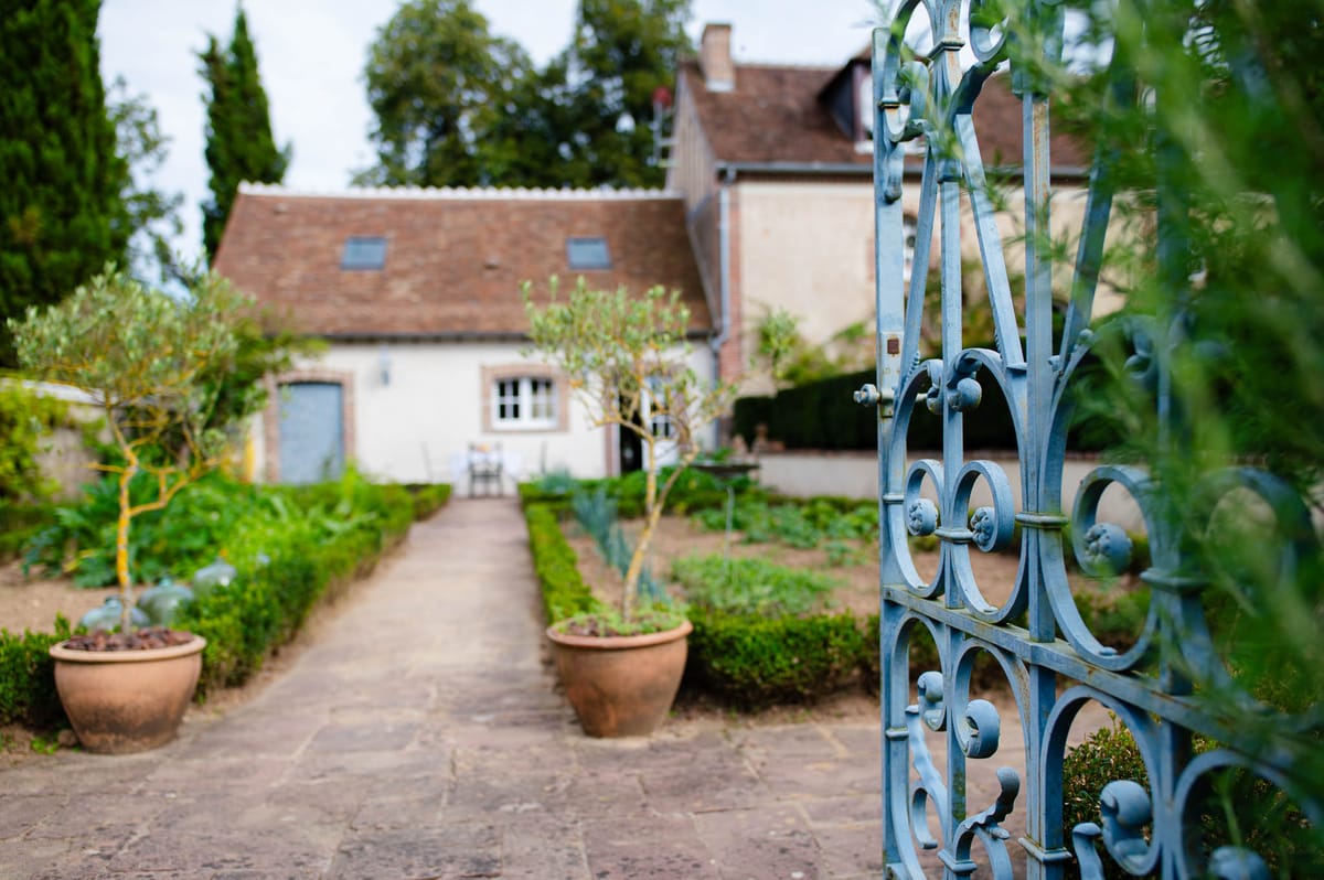 Exterior of in a garden