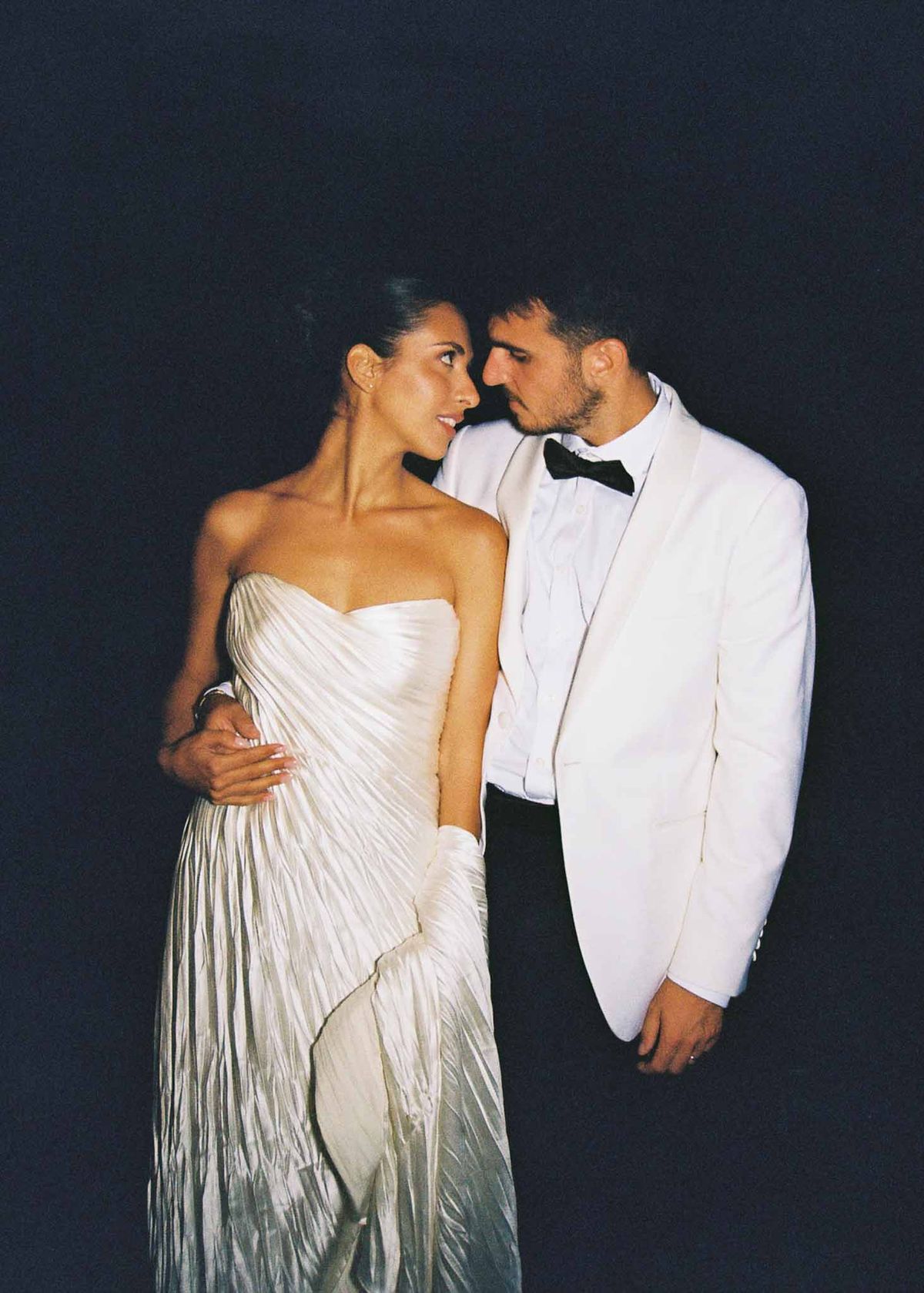 Bride and groom portrait