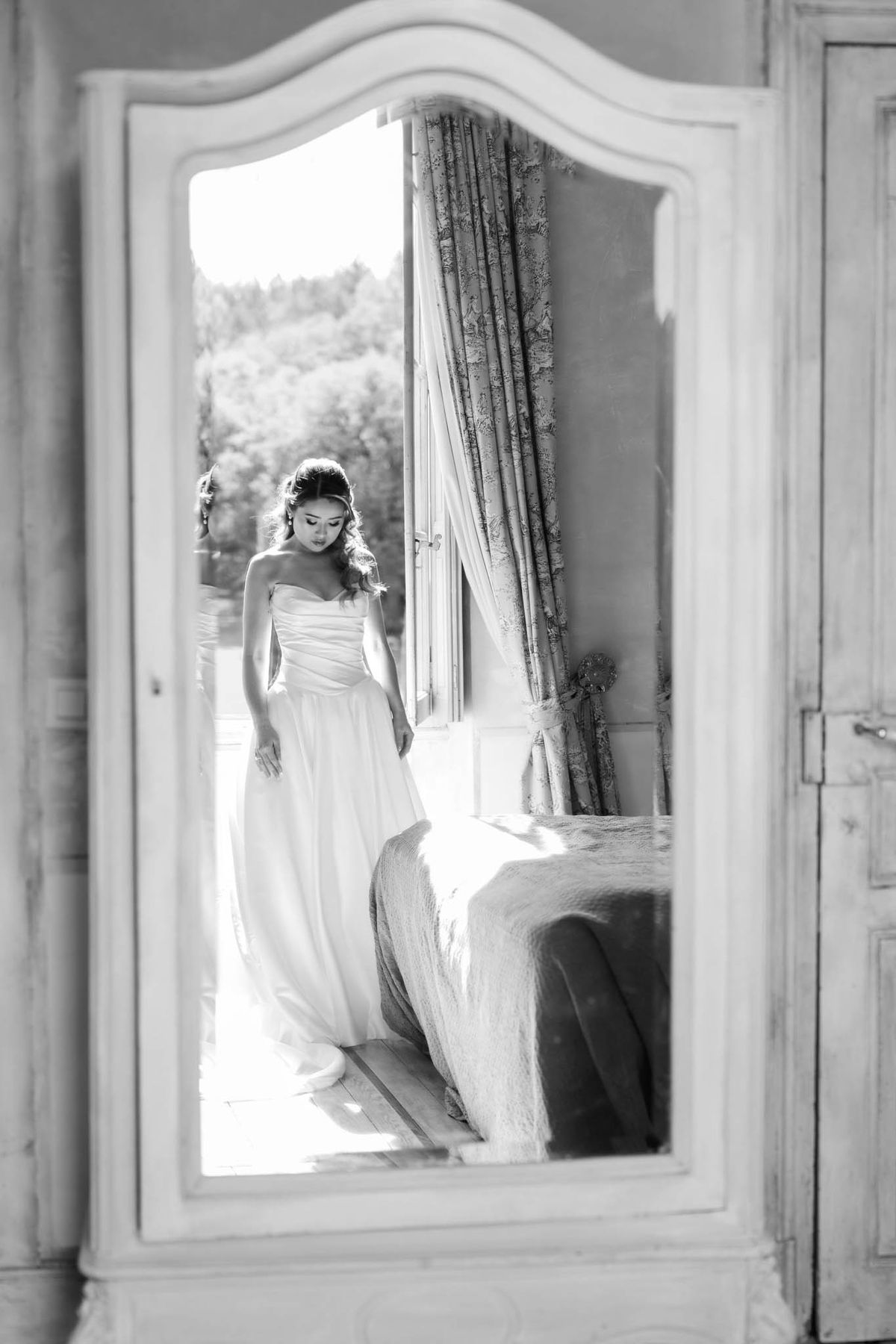Bridal Portraits at Domaine le Castelet — Lisa and David