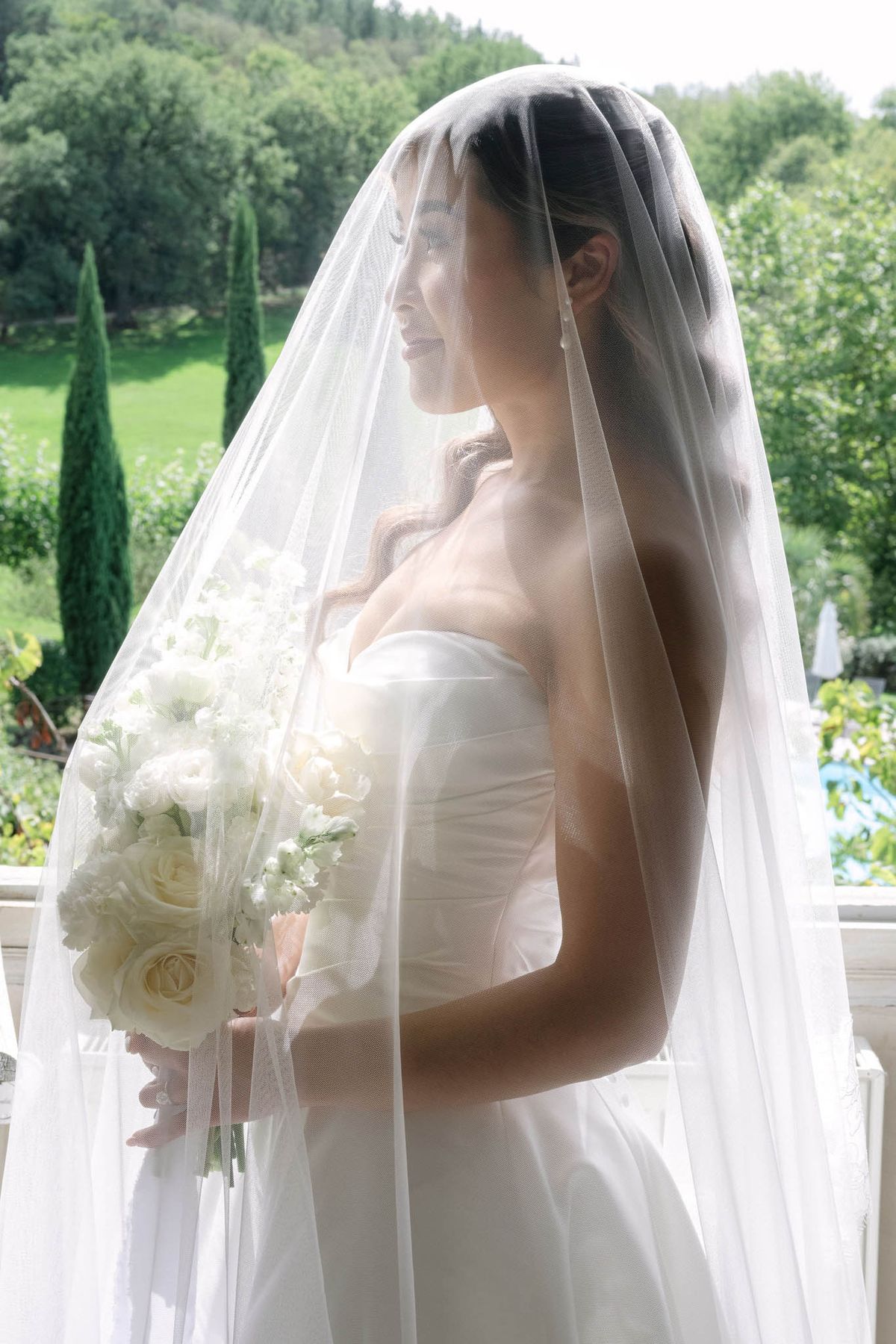 Bridal Portraits at Domaine le Castelet — Lisa and David