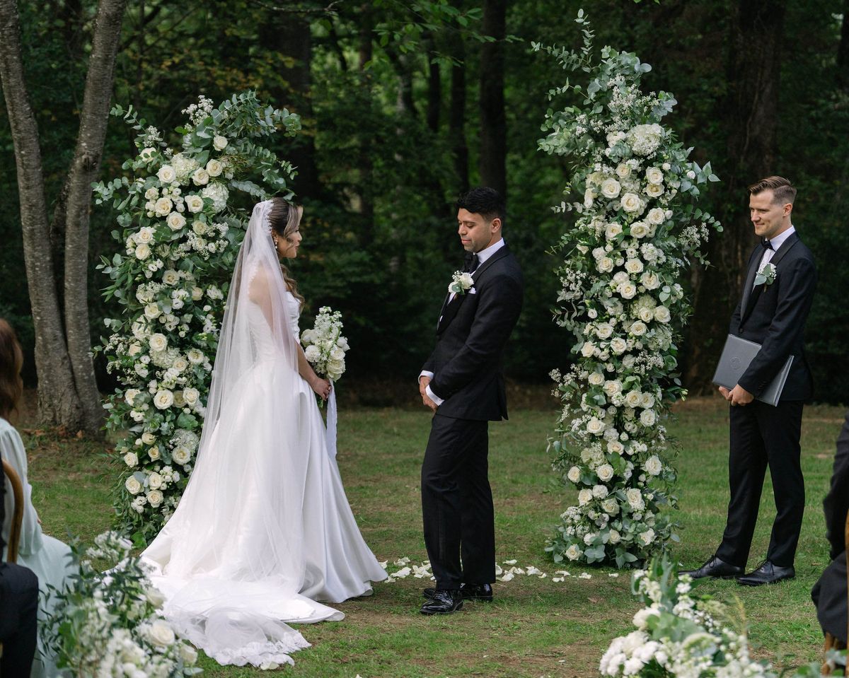 Ceremony at Domaine le Castelet — Lisa and David