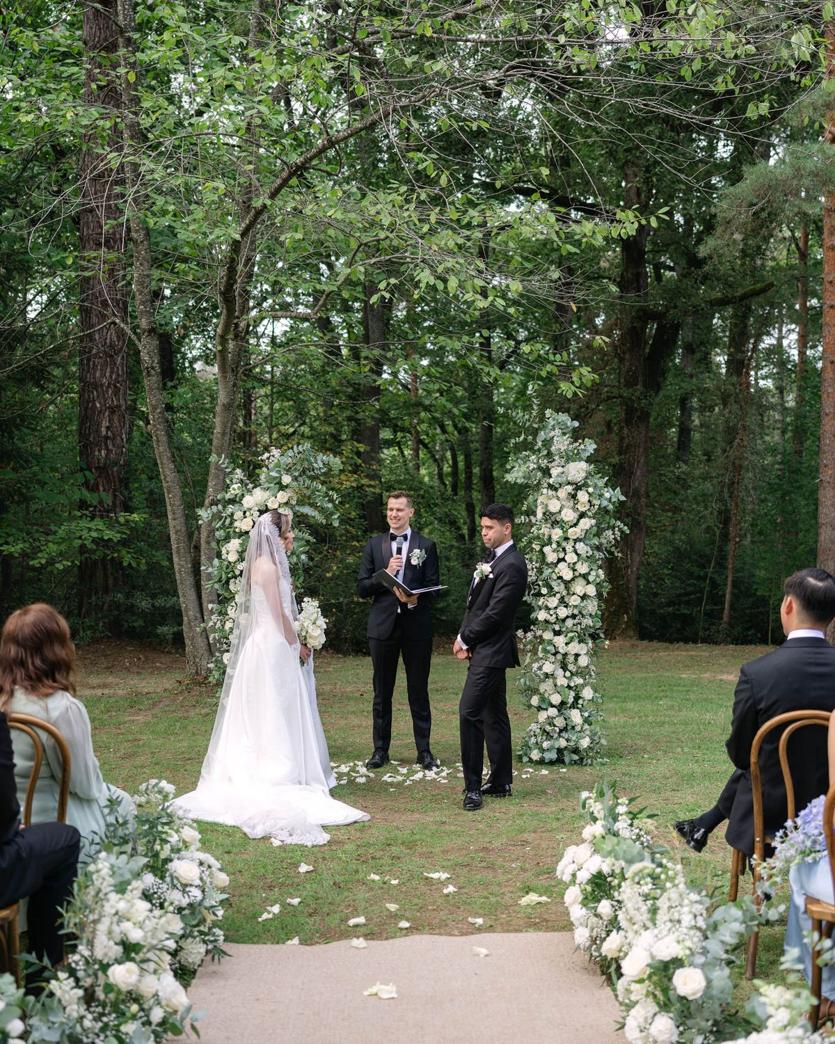 Ceremony at Domaine le Castelet — Lisa and David