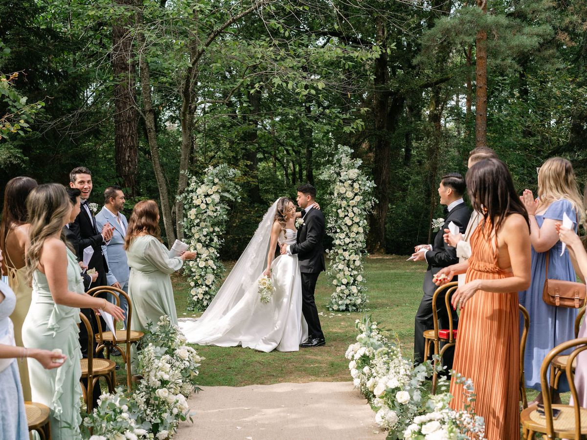 Ceremony at Domaine le Castelet — Lisa and David
