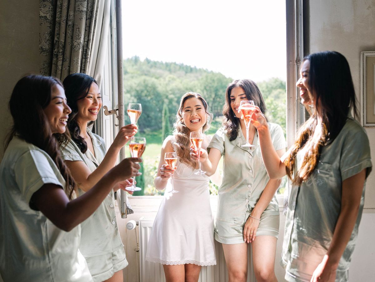 Getting Ready at Domaine le Castelet — Lisa and David