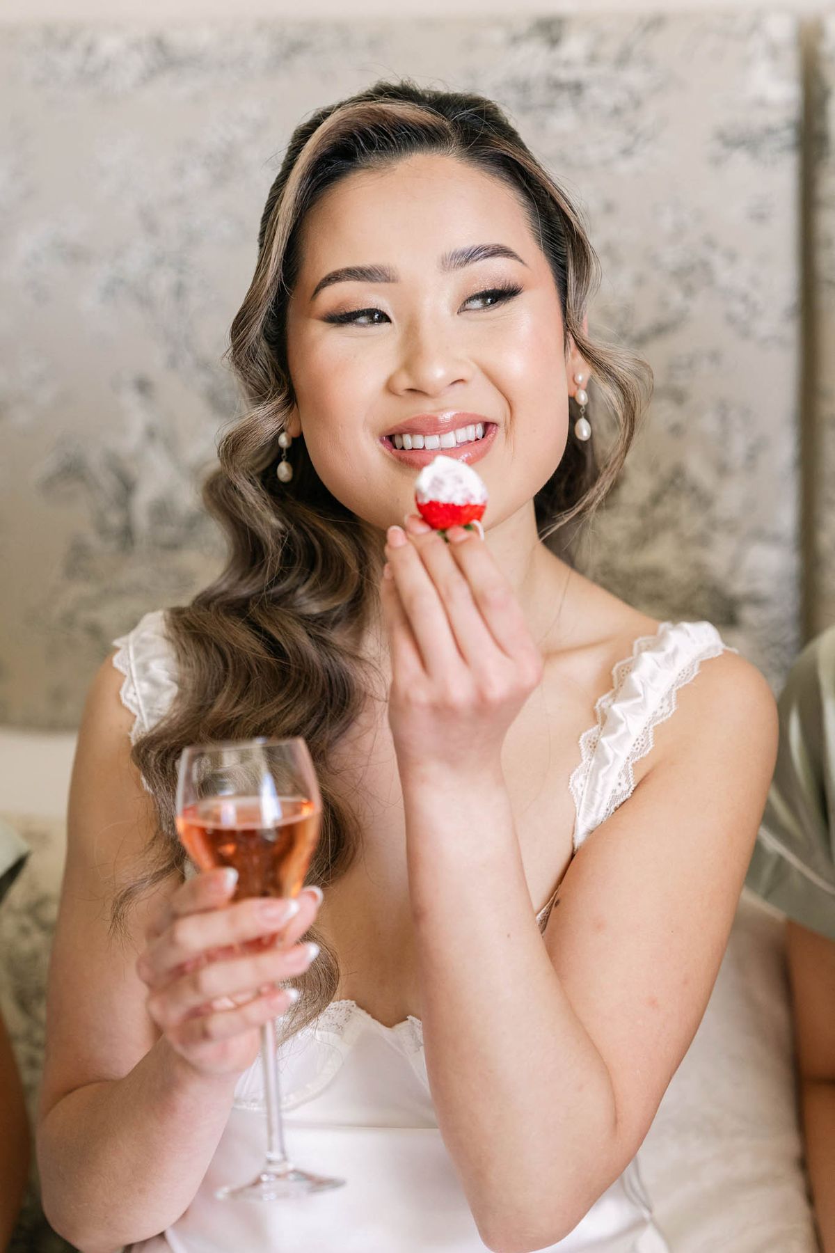 Getting Ready at Domaine le Castelet — Lisa and David