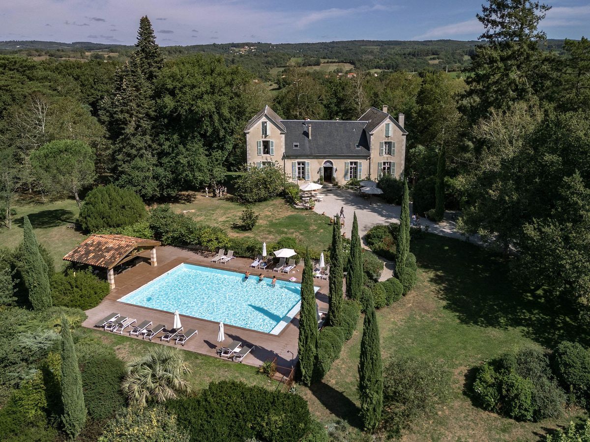 Venue at Domaine le Castelet — Lisa and David
