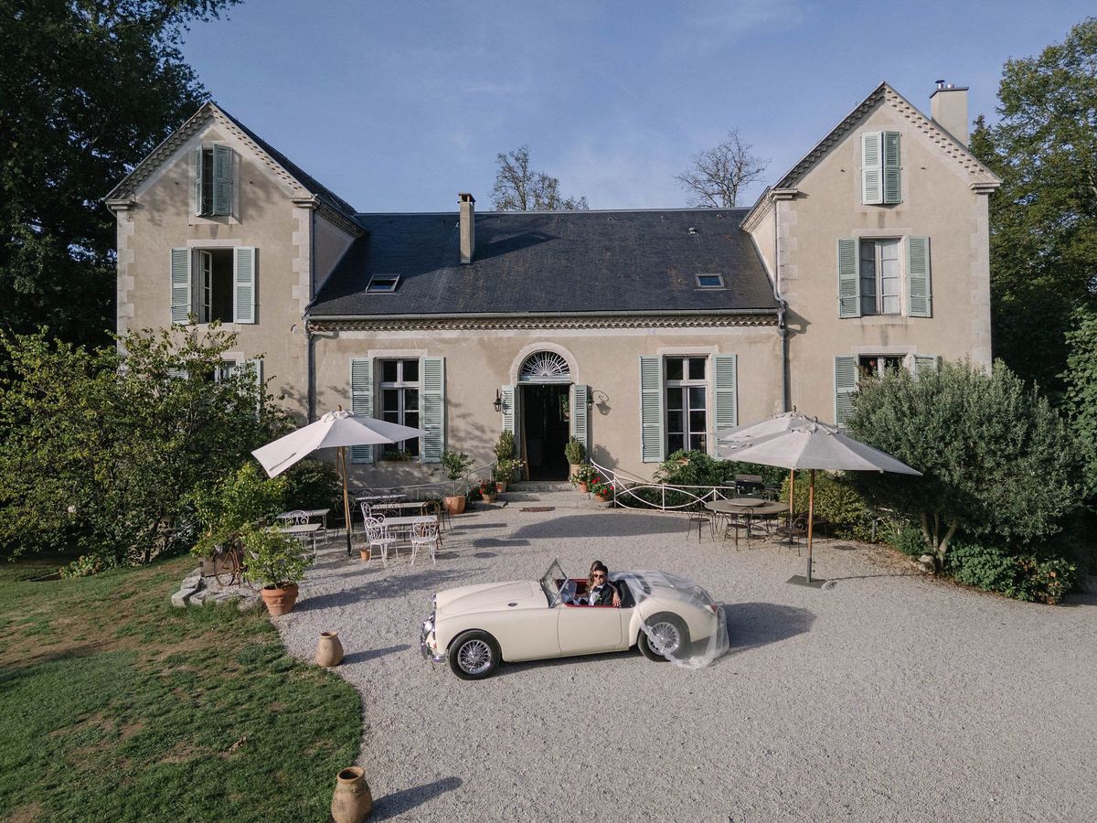 Venue at Domaine le Castelet — Lisa and David