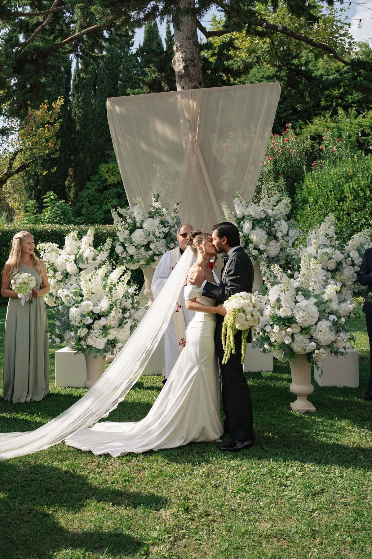 Emma and Marcus's Autumn Wedding in Provence at Domaine de L'Abbaye