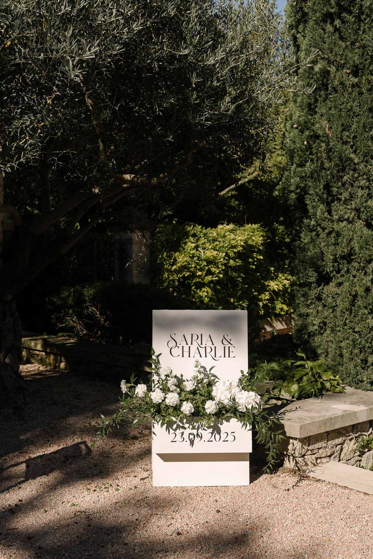 Exterior of in a garden