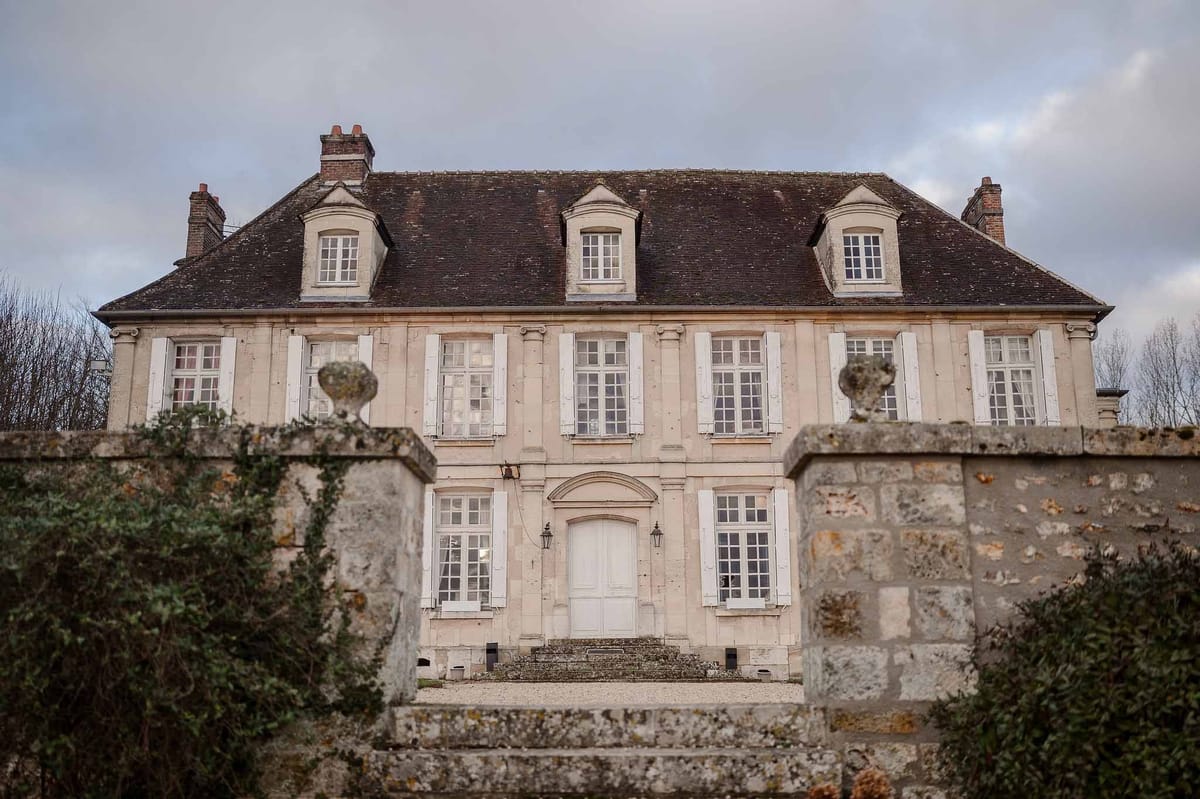 Front façade of Chateau d'Hazeville